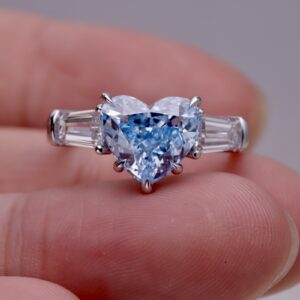 Azure Embrace Ring