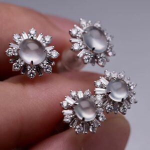 Celestial Moonburst Halo Earrings