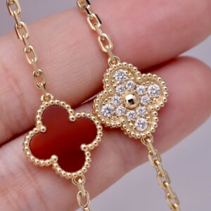 Ember & Frost Clover Bracelet