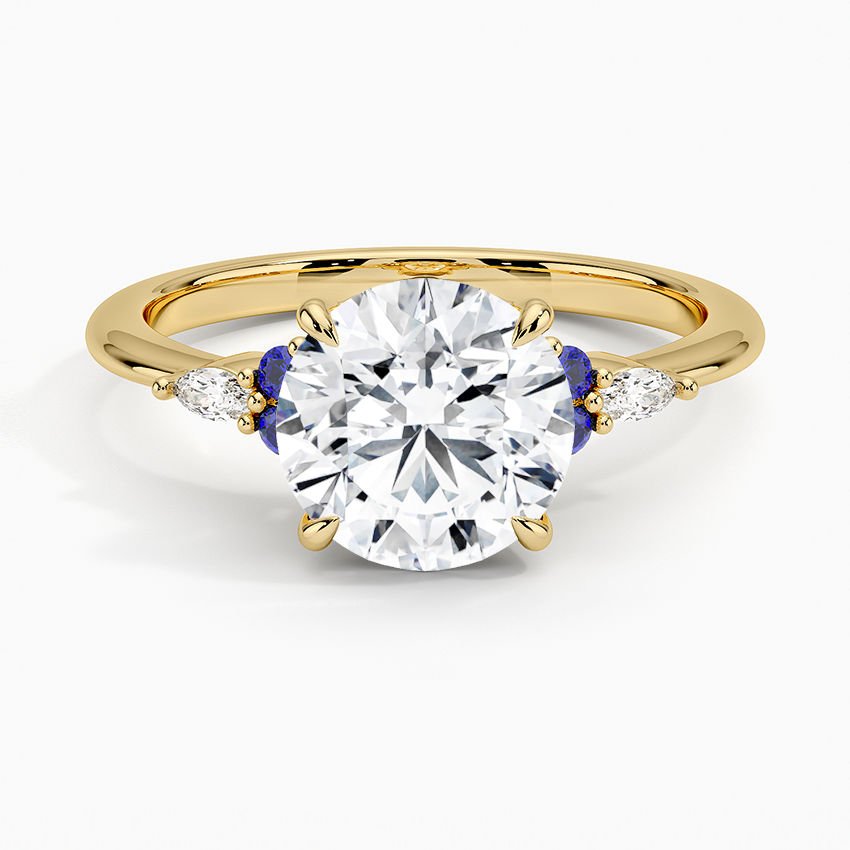 Nadia Sapphire and Diamond Ring - Main View