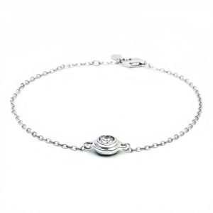 0.30ct Lab Diamond Bezel Bracelet