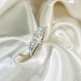 Emerald - Cut Bar - Set Diamond Band