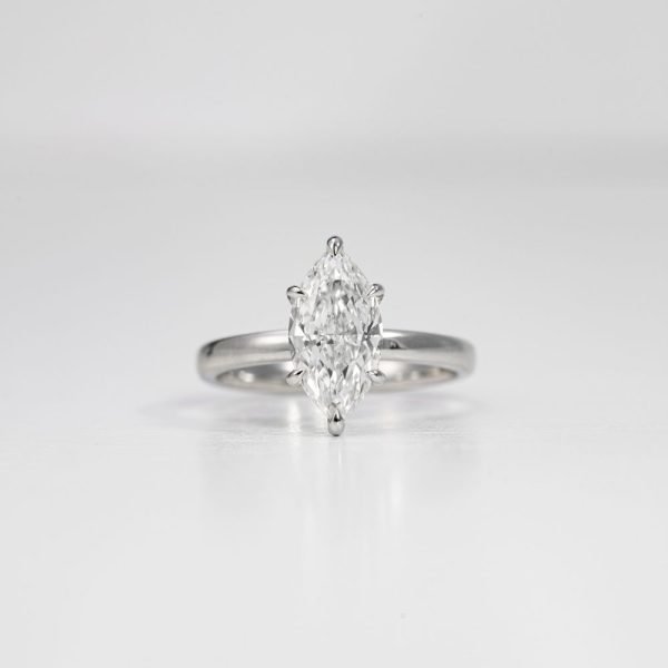 Marquise Cut Diamond Solitaire (4)