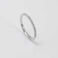 Pavé Diamond Half - Circle Band