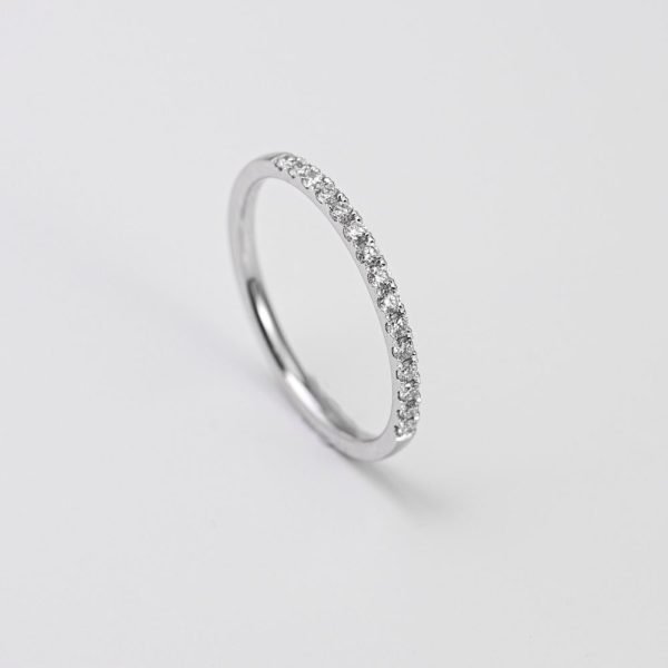 Pavé Diamond Half - Circle Band Pavé Diamond Half - Circle Band