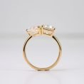 Pear & Emerald-Cut Toi-et-Moi Diamond Ring (2)