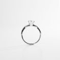 Round Brilliant Pavé-Band Diamond Solitaire Ring (2)