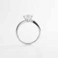 Round Brilliant Twist-Shoulder Diamond Solitaire Ring (2)